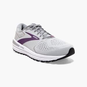 Brooks Ariel ’20 Oyster Alloy Grape Running Walking Shoes Women’s 8.5 Wide
